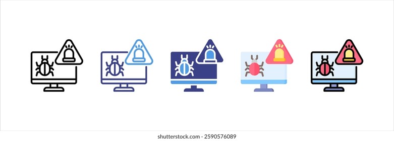 Incident Multi Style Icon Set