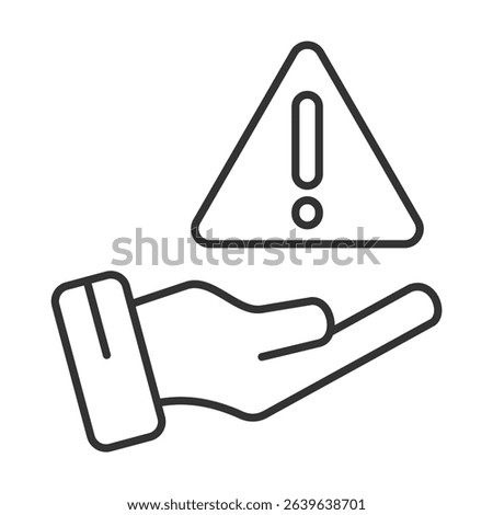 Incident Outline Icon Element For Design)