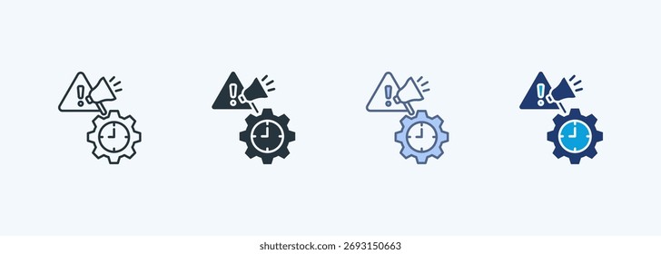 Incident Response Multiple Style Icon Collection