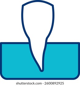 Incisor Icon Element For Design