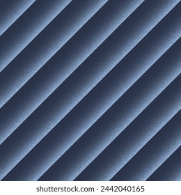 Schräge parallele Linien Nahtloses Muster Trend Vektor Blau Abstrakter Hintergrund. Neigungsstreifen Einfache Halbton Art Illustration für Textil. Wiederholende grafische Abstraktion Wallpaper Punkt Arbeit Textur