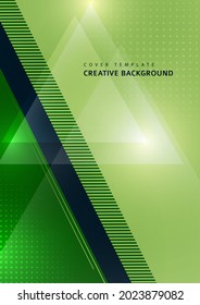 Inklusive Streifen und Linien. Transparente, sich überlappende Dreiecke. Vorlage für Geschäftspräsentationen, App-Cover und Website-Designs. Vektorgrafik
