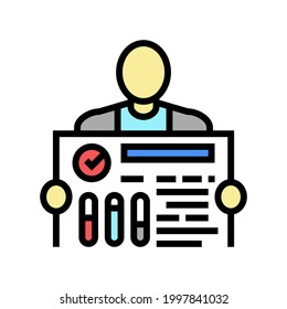 include industry expert color icon vector. include industry expert sign. isolated symbol illustration