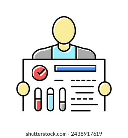 include industry expert color icon vector. include industry expert sign. isolated symbol illustration