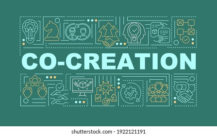 Include Outsiders In The Ideation Word Concepts Banner. Infographics With Linear Icons On Green Background. Collection Of Fresh Ideas. Isolated Typography. Vector Outline RGB Color Illustration