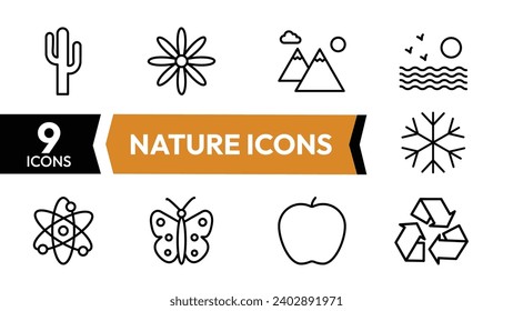 It includes all the icons of nature
