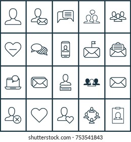 Includes Icons Such As Privacy Information, Ban, Significant And Other.  Network Icons Set. 