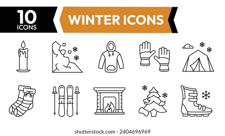 It includes icons of winter