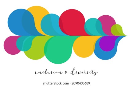 	
Inclusion And Diversity Infographic Vector Set, People Vector Logo For Website	
