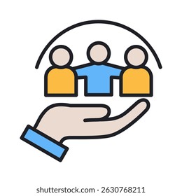 Elemento de ícone de inclusão para design