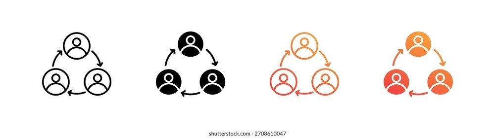 Einschluss-Symbolsatz für mehrere Stile