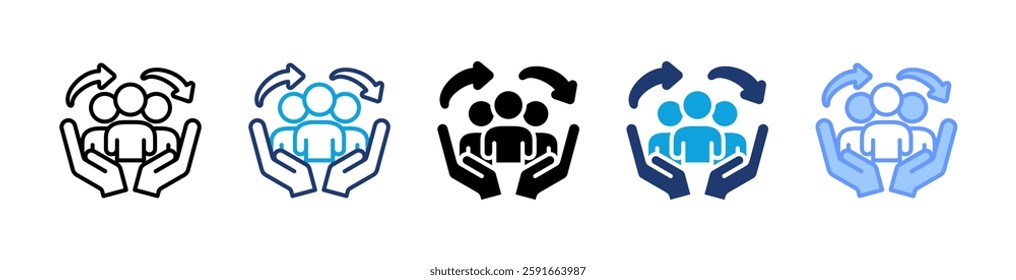 Inclusive Icon Element For Design