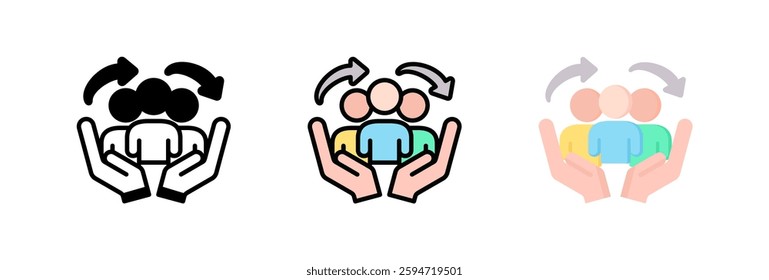 Inclusive Icon Element For Design
