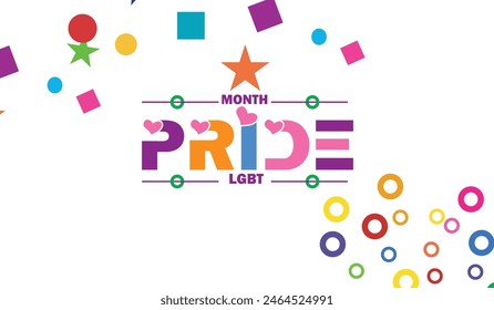 Inclusive and Inspiring Colorful Vector Art for Pride Month