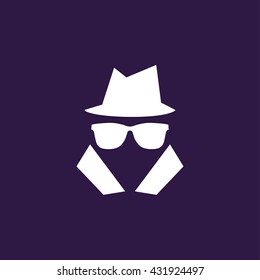 Incognito icon . Vector illustration