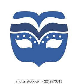 incognito mask icon, vector illustration