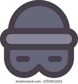 Incognito Mask Symbol Vector Icon
