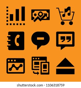 income, button, simple, touch, rich and speak icon vector set. Flat vector design with filled icons. Designed for web and software interfaces