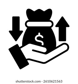 Income Icon Element for Design