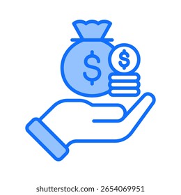Income Icon Element For Design