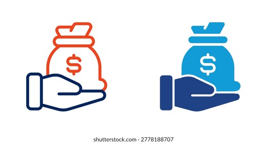 Income Icon Element For Design