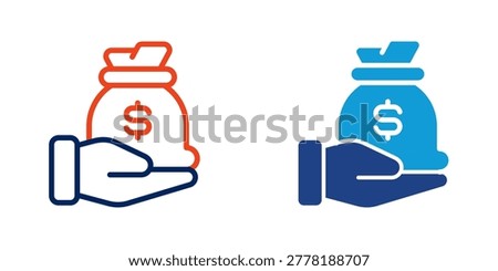 Income Icon Element For Design