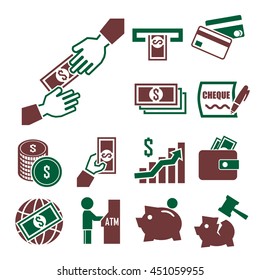 income icon set