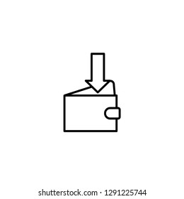 income icon vector