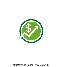 income increase logo template