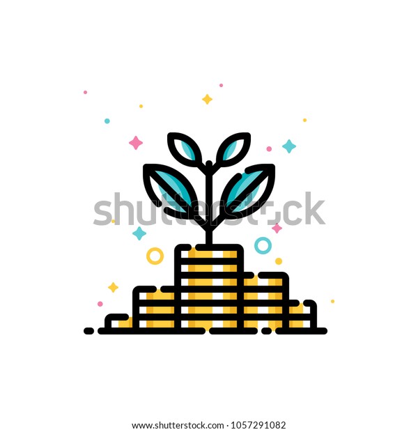 Income Increase Make More Money Concept Stock Vector (Royalty Free ...