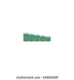 income, money, growth, icon