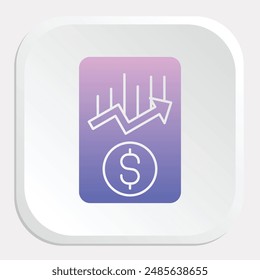 Income Statement Icon - Illustrating Financial Performance, Including Revenues, Expenses, and Profits