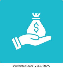Icono de Vector de ingresos. Se puede utilizar para aplicaciones de impresión, móviles y de Web.