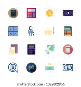 income vector icon set