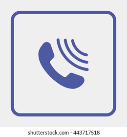 Incoming call icon.