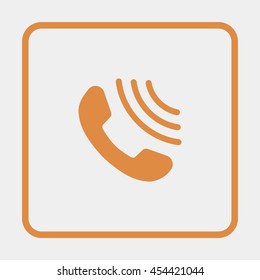 Incoming call icon.