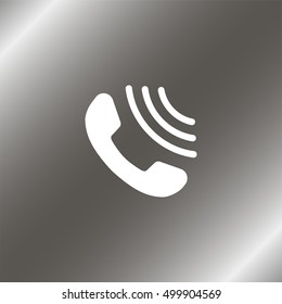 Incoming call icon.