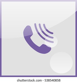 Incoming call icon.