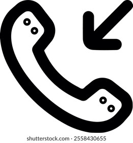 Incoming Call Icon design for Commercial and Personal Use