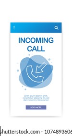 INCOMING CALL INFOGRAPHIC
