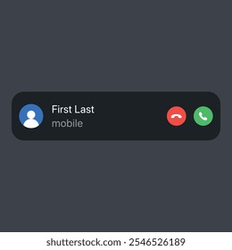 Incoming Call Pop-Up Design for Mobile App
