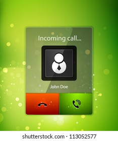 Incoming Call User Interface