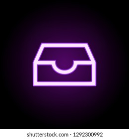 Incoming calls icon. Elements of web in neon style icons. Simple icon for websites, web design, mobile app, info graphics