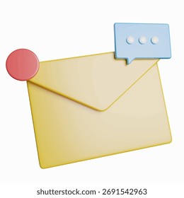 Ilustração do vetor de mensagens de email de entrada