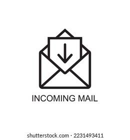 incoming mail icon , mail icon