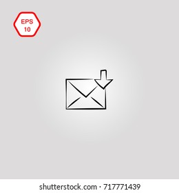 Incoming mail icon
