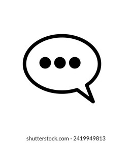 icono de mensaje entrante. teclear iconos. 