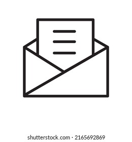 incoming messages design template isolated