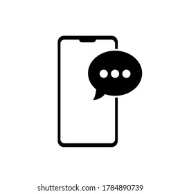 Incoming messages icon vector simple design