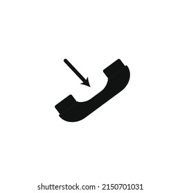 incomming call vector type icon